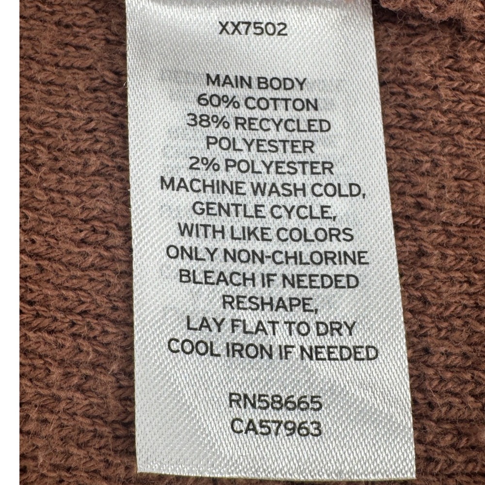 Abound Argyle Knit Sweater Vest S Brown White Pink Preppy Cottagecore Y2K - Picture 4 of 6